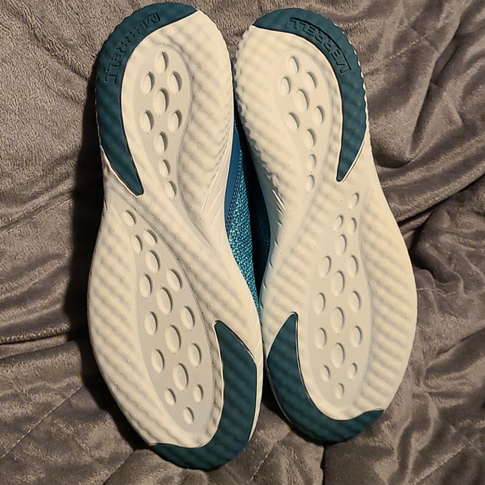 Merrell slip on shoes in teal - Picture 4 of 6